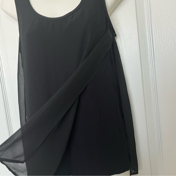 RW&CO Black Sleeveless Top Women XS - Picture 3 of 11